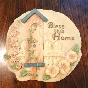 Circular Bless This Home Wall Decor